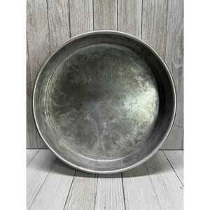 Vintage Magic Line Baking Cake Pan Aluminum Round 10.25'' Silver 9003 USA